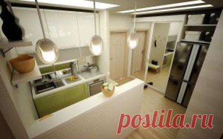 Из прихожей сделать кухню, или Хочу полноценную трешку