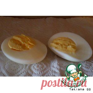 Яйцо варeное. В скорлупе! В микроволновке!!! - кулинарный рецепт