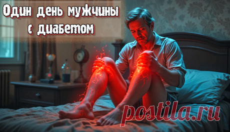 Один день из жизни мужчины с диабетом: Или почему "ноги горят" – это не всегда от работы | Здоровье: просто и понятно | Дзен