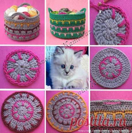 Корзинка для рукоделия