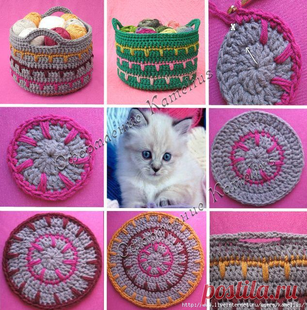 Корзинка для рукоделия
