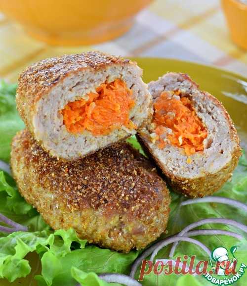 Зразы мясные с морковью – кулинарный рецепт