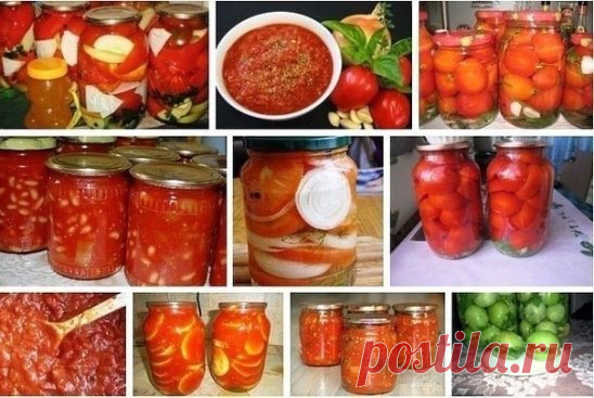 15 Супер рецептов из помидоров
1. Помидоры по корейски, быстро, вкусно
2. Маринованные помидоры сладко-острые
3. Зеленые соленые помидоры
4. Острая закуска из помидоров
5. Соус 