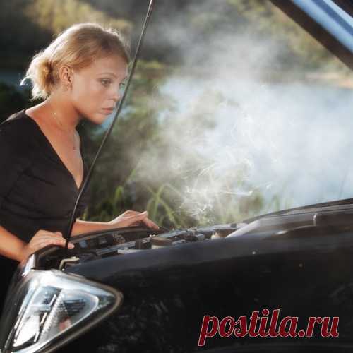 Дым из-под капота – еще один способ развода на дороге