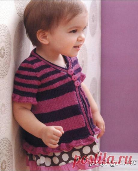 Розово-черное болеро