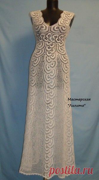 Два шикарных платья крючком http://www.liveinternet.ru/users/avetita/post315181832/