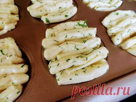 Даже ДЕТИ просыпаются от аромата / БУЛОЧКИ с чесноком и зеленью