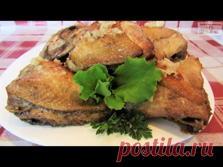 Куриные бёдра с чесноком на сковороде (+ВИДЕО) - Затейка.com.ua - рецепты вкусных десертов, уроки вязания схемы, народное прикладное творчество