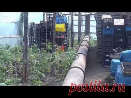 ПЕЧЬ ДЛЯ ЗИМНЕГО ОТОПЛЕНИЯ ТЕПЛИЦЫ