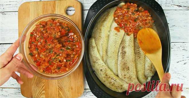 Теперь я знаю, что приготовить сегодня на ужин! Вкуснее рыбы я в жизни не пробовал... Традиционный рецепт из Греции.