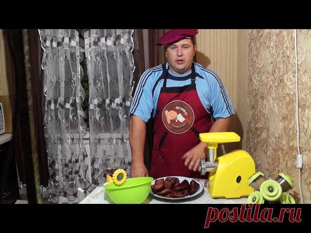 Колбаса из свиной шкуры
