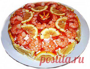 Салат Креветки под шубой
Предлагаю рецепт очень красивого, вкусного и полезного салата.  Настоящий праздник вкуса - приготовьте, порадуйте себя и своих близких.   Рецепт тут