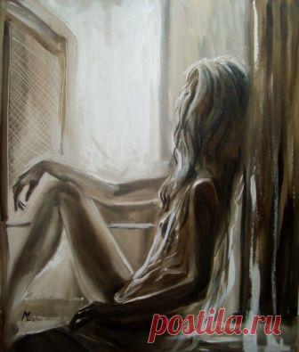 А знаешь, как перестают любить? ~ Художница Monika Luniak