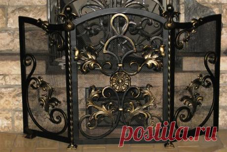 Защитные экраны для каминов RMNT.RU