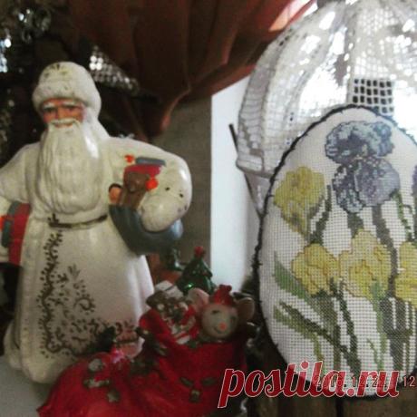 Декор домам душой #вышивкакрестом #ручнаяработаназаказ #некаквсе #аристократподарки #старыедобрыевремена