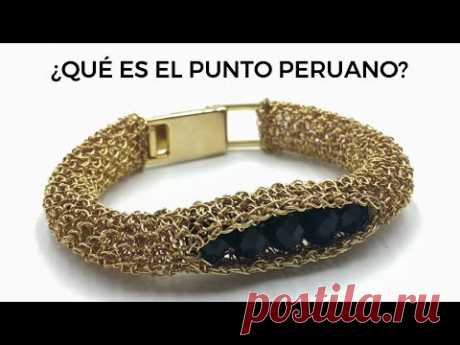 ¿Qué es el Punto Peruano? Joyería Tejida en Punto Peruano