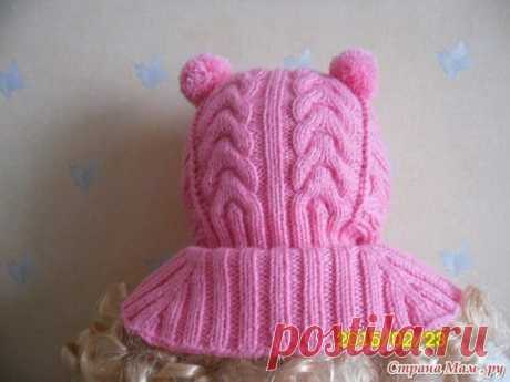 Вяжем детскую шапочку-шлем