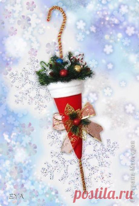 ЗОНТИК ДЕДА МОРОЗА | Страна Мастеров