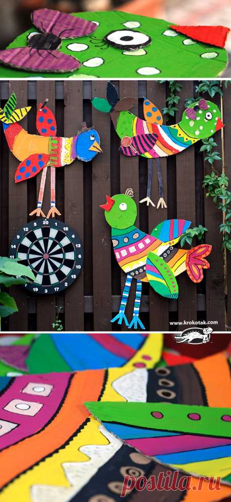 крокотак | Большие Картонные Птицы