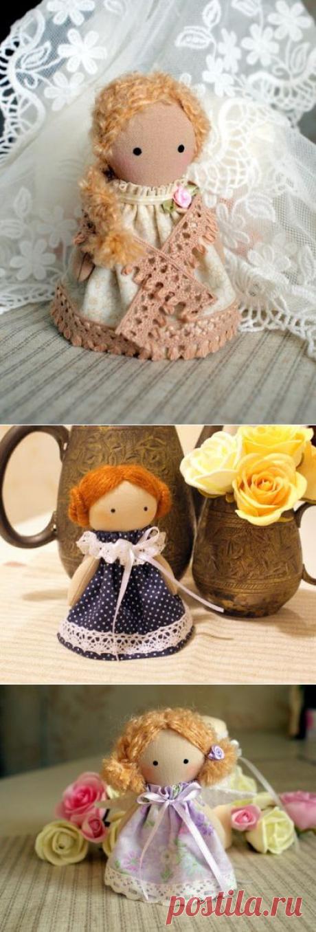 Куклы малютки. Высота 10 см. Идеи для вдохновения! | HandMade