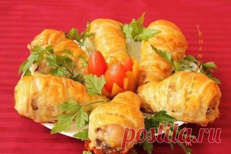 Вкусные куриные ножки в тесте / Изысканные кулинарные рецепты