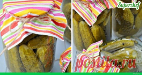 Маринованные огурчики по-болгарски, как в Советские времена. Вкуснющие! Супер шеф