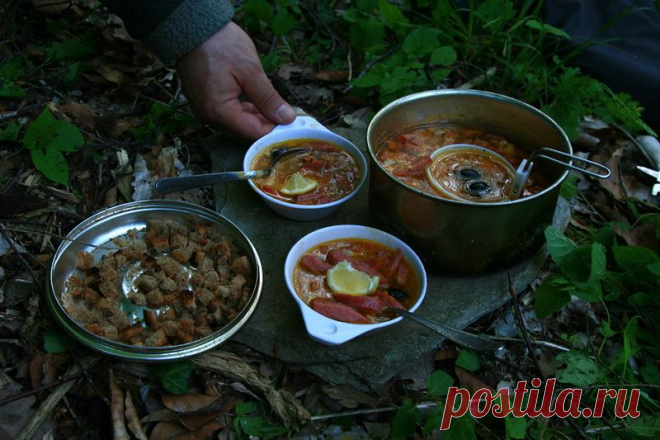 Рекомендую! Солянка "Походная"