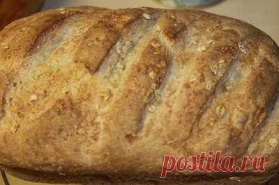 Овсяный очень вкусный хлеб