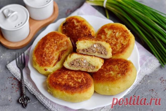Картофельные зразы с куриной печенью | Рецепты салатов и вкусняшек | Яндекс Дзен