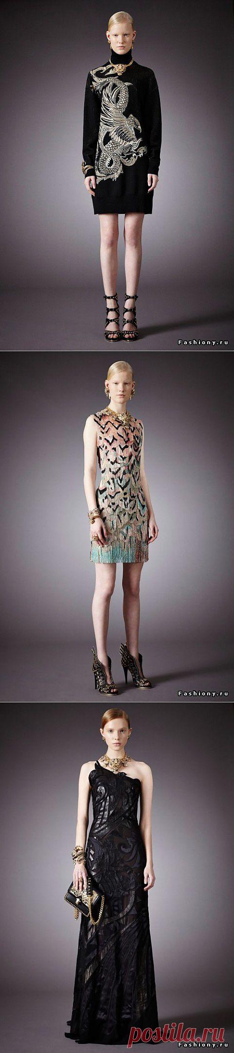 (+1) тема - Roberto Cavalli pre-fall 2014 | Мода