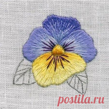 Мастер класс по вышивке гладью 