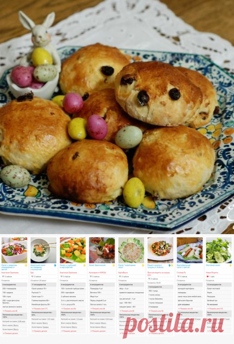 Пасхальные булочки с творогом | Едим Дома | SMARTMEAL.RU