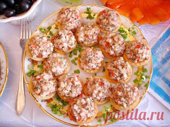 Тарталетки с начинкой: рецепты с фото | Домашний Ресторан