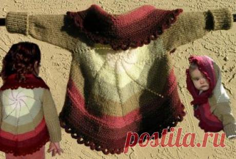 Детский спиральный свитер - на бэби.ру