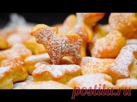 Для ДЕТЕЙ и ВЗРОСЛЫХ! 😌 ВКУСНОЕ и ПОЛЕЗНОЕ ТВОРОЖНОЕ ПЕЧЕНЬЕ Рецепт | Кулинарим с Таней - YouTube