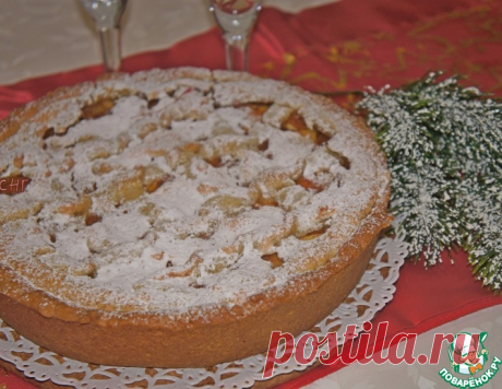 Пирог с тыквой и яблоками – кулинарный рецепт