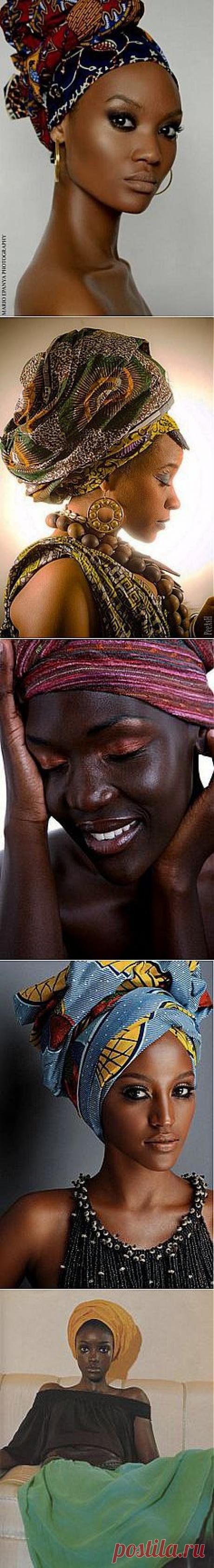 Gorgeous headwrap | Windows to the Soul