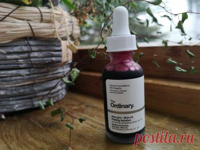 Кислотный пилинг the Ordinary AHA 30% BHA 2% | Блог о косметике и красоте Dareas Beauty