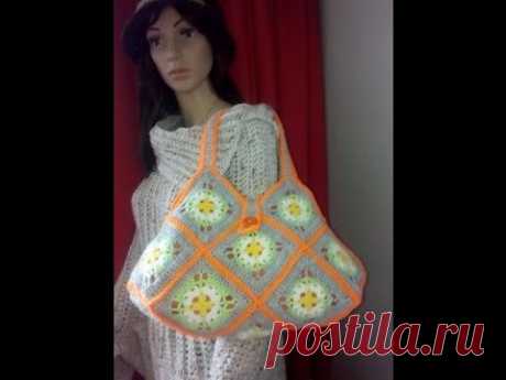 Haken - tutorial: een granny tas