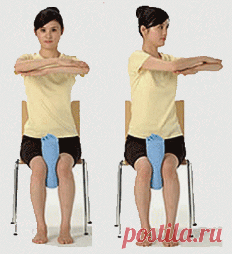 Если мучает боль в спине и шее – эти простые упражнения с полотенцем для вас! | Всегда в форме!