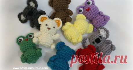 Lil' Trouble Teddy and Friends ~ Amigurumi To Go