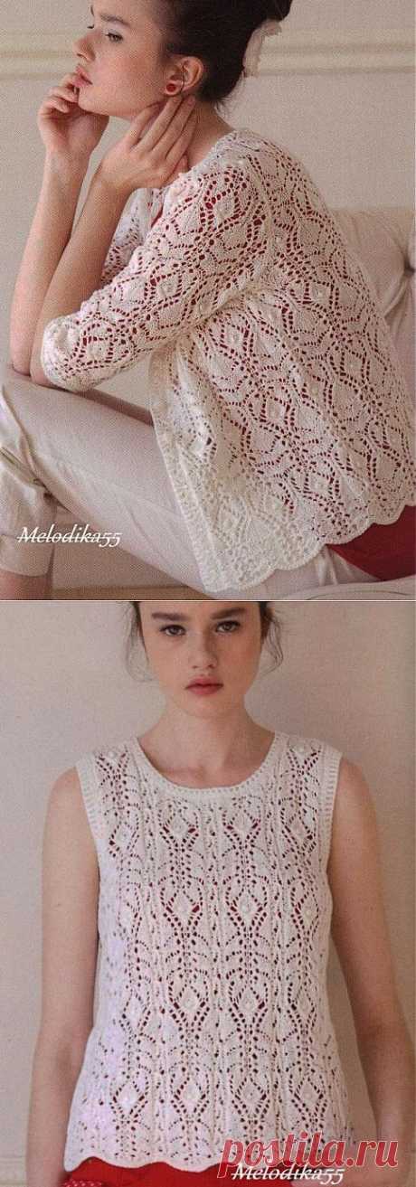 Спицы.Жакет..