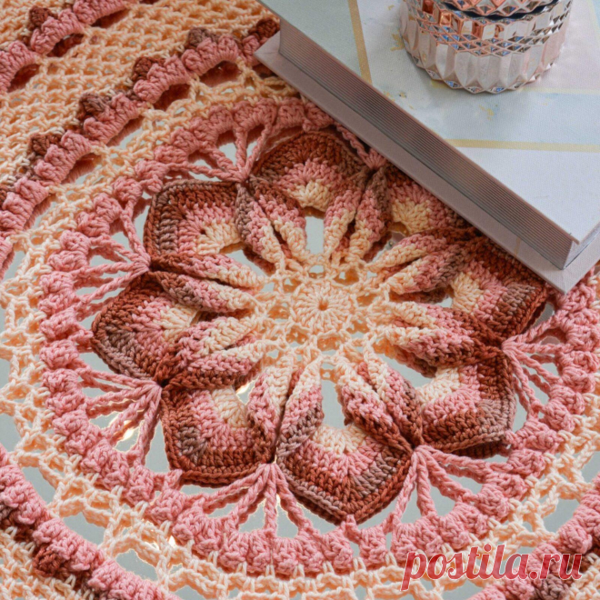 Салфетка крючком. Схемы вязания – Paradosik Handmade - вязание для начинающих и профессионалов
