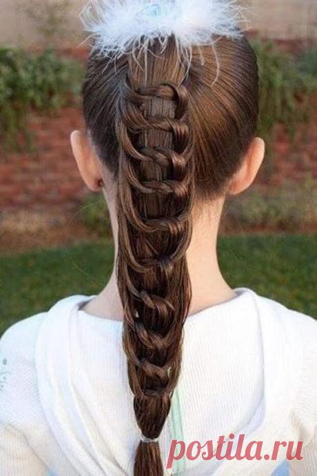 Как сделать необычную причёску