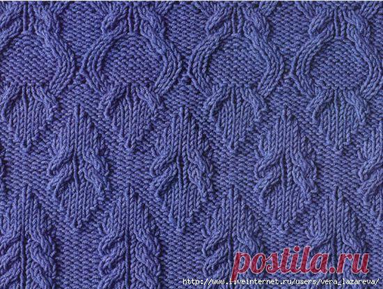 Узор с косами