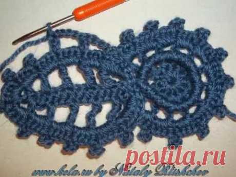 Элемент ирландского кружева - Пейсли. Уроки Натальи Ртищевой