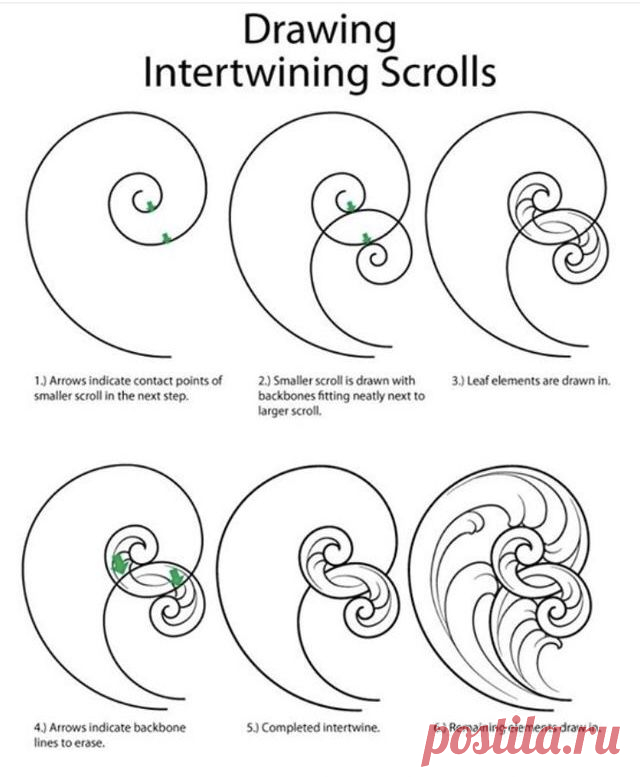 Гравировка. Урок. Английская спираль.