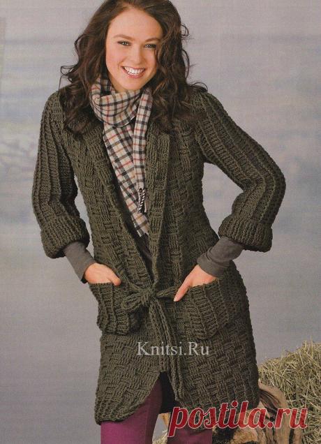 Жакет с карманами