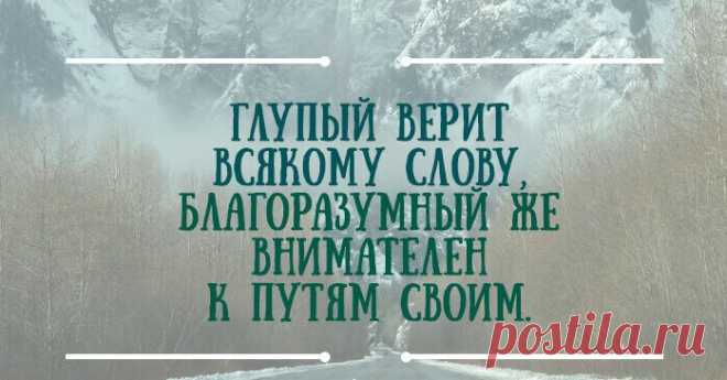 30 Мудрых мыслей царя Соломона