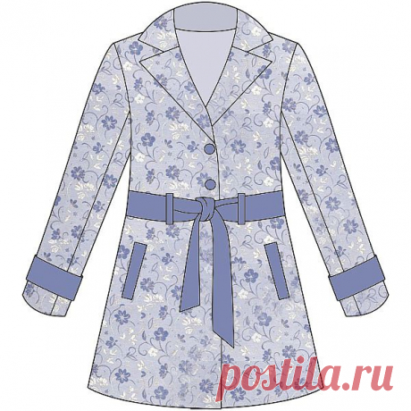Выкройка плаща для девочки | Шкатулка